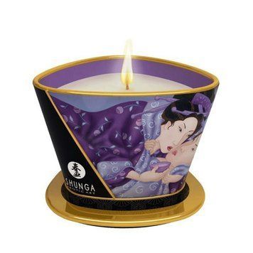 Масажна свічка Shunga Massage Candle &ndash; Exotic Fruits (170 мл) з афродизіаками SO2512 фото