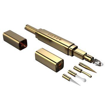 Ексклюзивний тиклер LOCKINK 5-head Flirting Tickler - Golden з п'ятьма насадками SX0838 фото