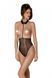 Эротическое боди Passion TRISHA BODY, XXL/XXXL, black, с открытыми чашками SO9743 фото 1