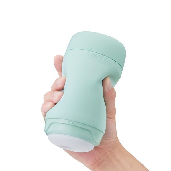 Мастурбатор TENGA PUFFY MINT GREEN, ультрам&rsquo;який матеріал, багаторазовий, наскрізний SO8068 фото