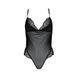 Сітчасте боді з мереживним ліфом Passion DELIENA BODY L/XL black SO8415 фото 3