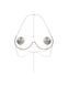 Украшение на грудь Obsessive Kisselie jewelry bra (мятая упаковка!!!) SX3602-R фото 3