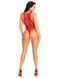 Боді-сітка Leg Avenue Net snap crotch tank bodysuit Red, One Size SX1708 фото 6