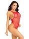 Боді-сітка Leg Avenue Net snap crotch tank bodysuit Red, One Size SX1708 фото 3