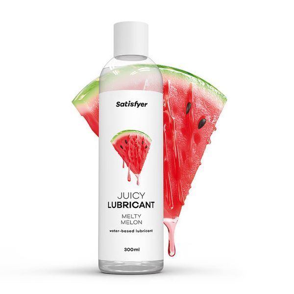 Лубрикант на водній основі Satisfyer Juicy Lubricant Melty Melon water based 300 мл SX2721 фото