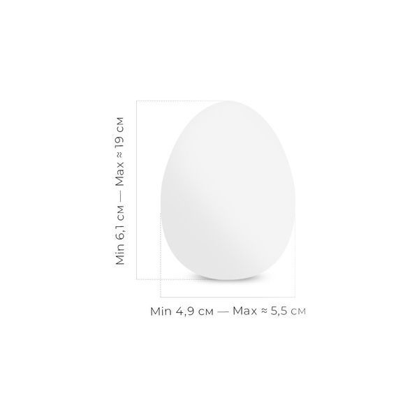 Мастурбатор-яйцо Tenga Egg Boxy с геометрическим рельефом SO5488 фото