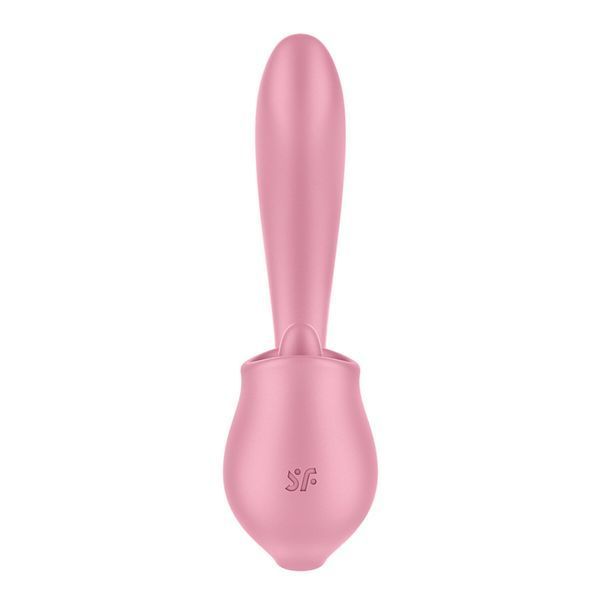 Вагинально-клиторальный вибратор Satisfyer Tongue Genius с язычком SX3852 фото