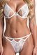 Комплект Passion RESILQUE SET white M SX2935 фото 3
