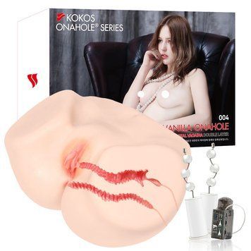 Мастурбатор Kokos 004 Vailla ONAHOLE Real Vagina 2WayPlus з вібрацією та масажем SX3236 фото