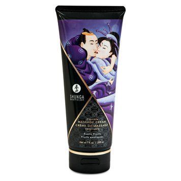 Їстівний масажний крем Shunga Kissable Massage Cream &ndash; Exotic Fruits (200 мл) SO2505 фото