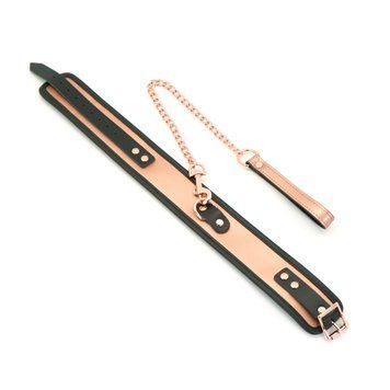 Нашийник з повідцем Liebe Seele Rose Gold Memory Collar with Leash SO9494 фото