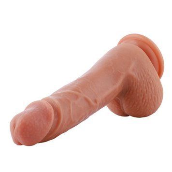 Ультрареалистичный фаллоимитатор для секс-машин Hismith 8.3&Prime; 2-layers Silicone Flesh Dildo,2-слойный SO6204 фото