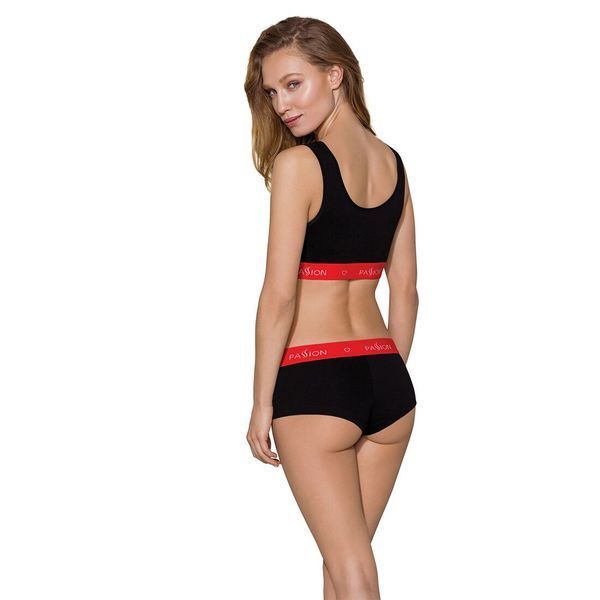 Спортивный топ на широких бретелях Passion PS003 TOP M, black SO4212 фото
