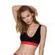 Спортивный топ на широких бретелях Passion PS003 TOP M, black SO4212 фото 1