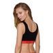 Спортивный топ на широких бретелях Passion PS003 TOP S, black SO4213 фото 2