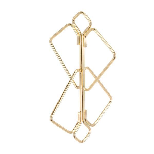 SX0844 Затискачі для сосків з важкою підвіскою LOCKINK Nipple Clamps with Heavy Pendant, золотисті SX0844 фото