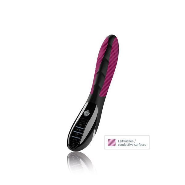 Вибратор с электростимуляцией Mystim Sizzling Simon eStim Black, миостимулятор SO3473 фото