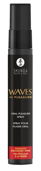 Спрей для посилення слиновиділення Shunga Waves of Pleasure Strawberry Sparkling Wine SX3264 фото