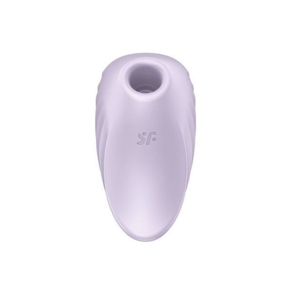 Вакуумный клиторальный стимулятор с вибрацией Satisfyer Pearl Diver Violet SO6078 фото