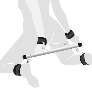 Колодка-распорка для рук и ног Art of Sex &ndash; Bondage Soft Touch BDSM Spreader, черный SO7523 фото