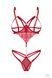 Боди Obsessive Matildea crotchless teddy S/M SX3606 фото 3
