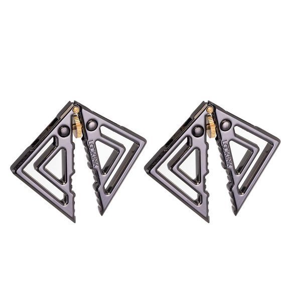 Затискачі для сосків з легкою підвіскою LOCKINK Adjustable Nipple Clamps with Light Pendant, сріблясті SX0849 фото