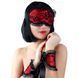 Мереживна маска на очі з наручниками Art of Sex &ndash; Mask and Handcuffs SO5160 фото 1