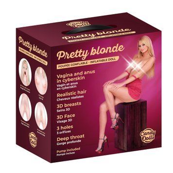 Надувна лялька Candy Dolls Pretty Blonde SX2160 фото