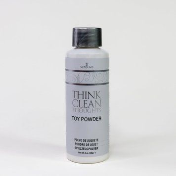 Пудра для ухода за игрушками Sensuva Think Clean Thoughts Toy Powder (56 г) SO4467 фото