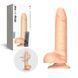 Фалоімітатор з вібрацією і ротацією Strap-On-Me Rotating & Vibrating Realistic Dildo - L - Vanilla SX3504 фото 1