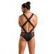 Мужское эротическое сетчатое боди Passion 045 VICTOR XXL/XXXL Black, экокожа, сетка SO7608 фото 4