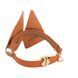 Маска на очі LOCKINK Vixen Blindfold, коричнева, натуральна шкіра, регульований обсяг SX0854 фото 4