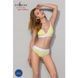 Спортивный топ с двойными бретелями Passion PS007 TOP M, yellow SO4276 фото 3