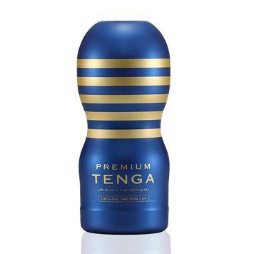 Мастурбатор Tenga Premium Original Vacuum Cup (глубокая глотка) с вакуумной стимуляцией SO5107 фото