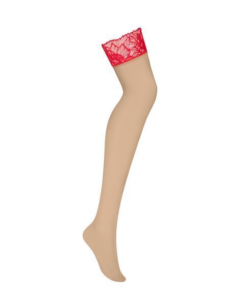 Чулки Obsessive Matildea stockings 2XL/3XL SX3613 фото