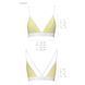 Спортивний топ з подвійними бретелями Passion PS007 TOP yellow, size XL SO4278 фото 5