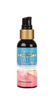 Смазка на водной основе Sensuva Natural Water-Based Cotton Candy (57мл) без глицерина и парабенов SO4944 фото