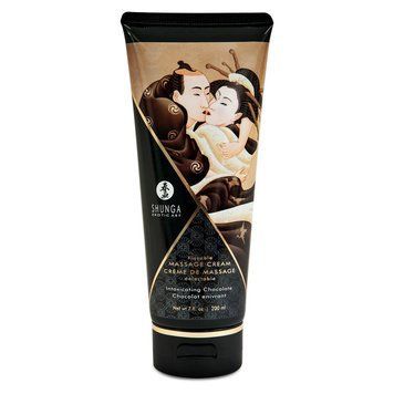 Їстівний масажний крем Shunga Kissable Massage Cream &ndash; Intoxicating Chocolate (200 мл) SO2507 фото