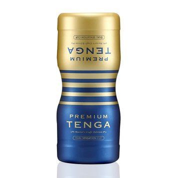 Мастурбатор Tenga Premium Dual Sensation Cup, двухсторонний, с двумя независимыми каналами SO5109 фото