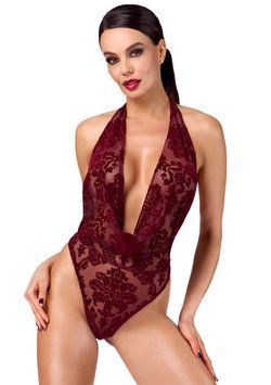 Боди Noir Handmade F386 Kink Royal cascade bodysuit M SX4169 фото