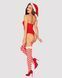 Боди Obsessive Kissmas teddy red L/XL (мятая упаковка!!!) SX1153-R фото 3