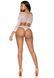 Эротическое боди Leg Avenue Top bodysuit with thong back White SO9150 фото 2
