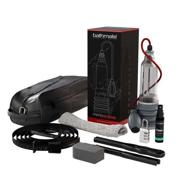 Гідропомпа Bathmate HydroXtreme 9 (X40), для члена довжиною від 18 до 23 см, діаметр до 5,5 см HM-40-X-CC фото
