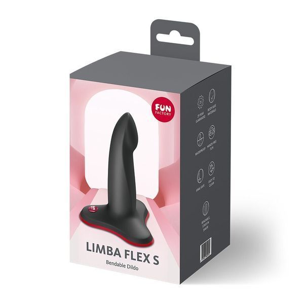Фалоімітатор Fun Factory LIMBA FLEX S Black (м'яте паковання!!!) SX3286-R фото